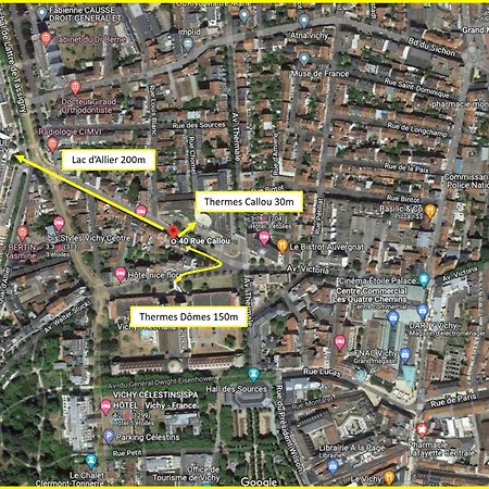 Residence Bains Callou Situee Face Aux Thermes Vichy Bagian luar foto